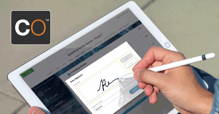 Signatures Now Available for Punch Lists in ConstructionOnline™