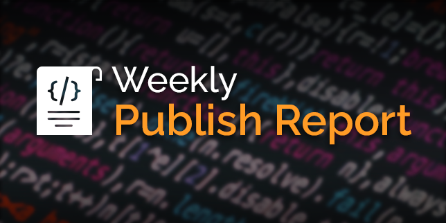 UDA ConstructionOnline Publish Report for the Week of August 4, 2025 | Construction Management Software 