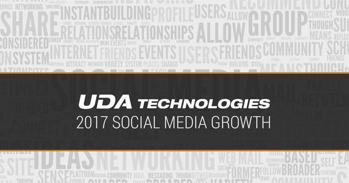UDA Technologies Reports Explosive Social Media Growth in 2017