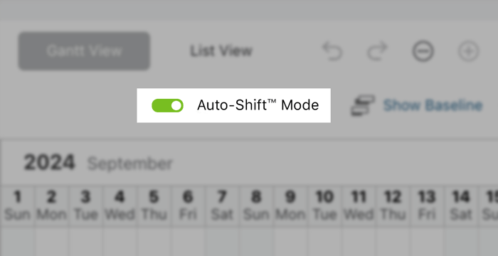 Streamline Construction Schedule Task Management with New Auto-Shift™ Mode
