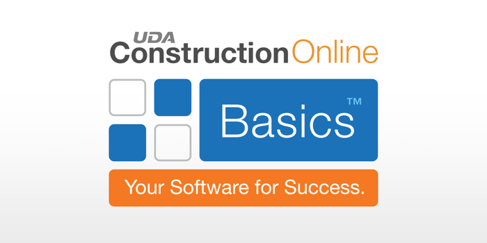 Simplified Subscriptions for Construction Project Management Software | ConstructionOnline Basics | UDA ConstructionOnline | UDA Technologies