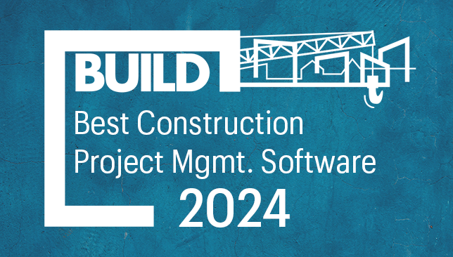 ConstructionOnline Named Best Construction Project Management Software (2024) by BUILD Magazine