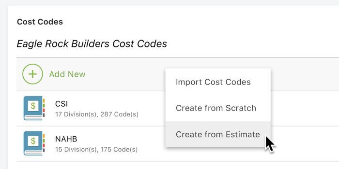 UDA ConstructionOnline Improves Construction Financial Management with Efficient Options for Creating Construction Cost Codes Directly from Construction Estimates