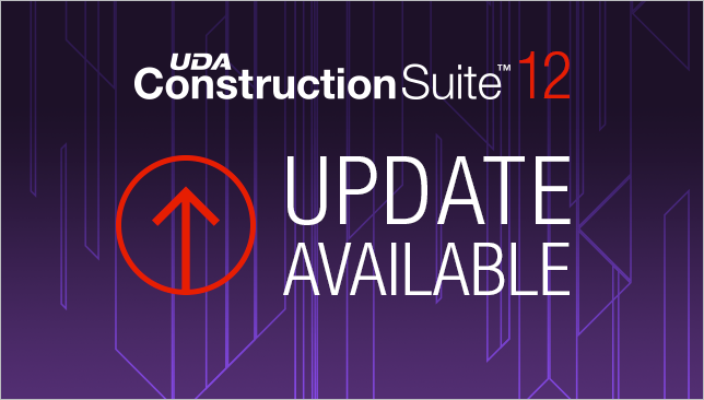Update Available for ConstructionSuite™ 12