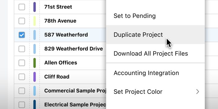 Recent Updates to Project Table in ConstructionOnline Improve Efficiency