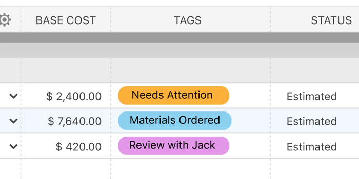ConstructionOnline Expands Tags to 3 New Features: Construction Estimates, Client Selections Sheets, and Construction Invoices | Construction Project Management Software