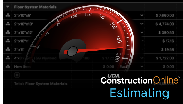ConstructionOnline Estimating Benefits from Performance Enhancements