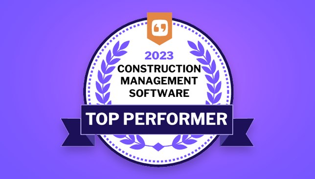 ConstructionOnline Named as Top Performer in Spring 2023 Construction Management Software Report