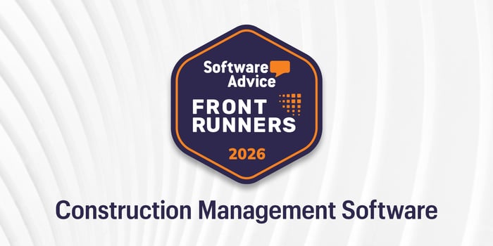 UDA ConstructionOnline Named 2026 Software Advice FrontRunner for Construction Management Software