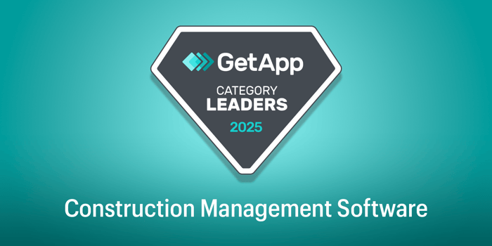 ConstructionOnline Recognized as a Category Leader for Construction Management Software by GetApp | Top Rated Construction Management Software | UDA ConstructionOnline