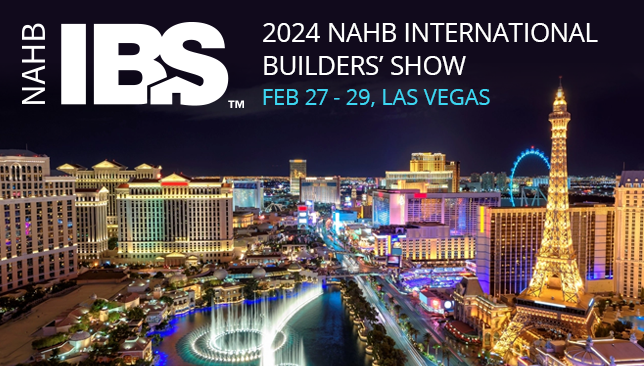 Register Now for Free: 2024 International Builders' Show Hosted by NAHB