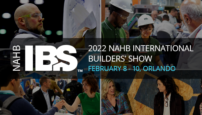 Register Now for 2022's International Builders' Show Hosted by NAHB