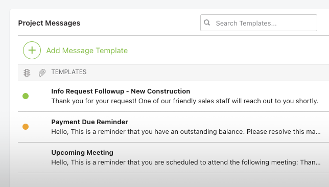 Now Available: New Message Templates for ConstructionOnline™ Messaging