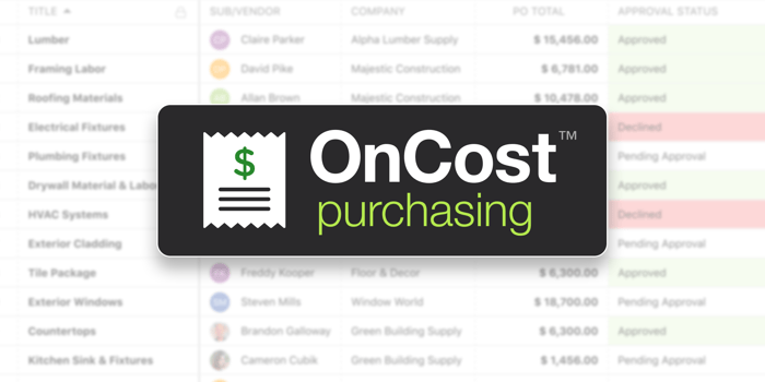 Duplicate Construction Purchasing Transactions with New User-Friendly Options in ConstructionOnline