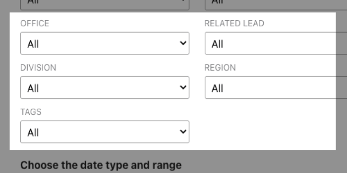 Opportunity Report Enhanced with New Filters & Updated Layout