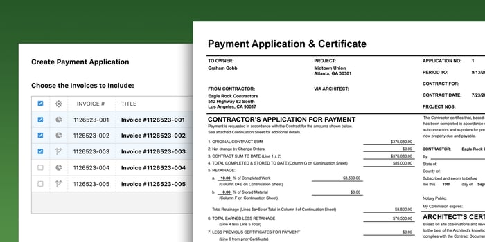 ConstructionOnline Announces the Release of New Industry-Standard Payment Applications | Construction Application for Payment | AIA G702 G703 | Continuation Sheet | Schedule of Values
