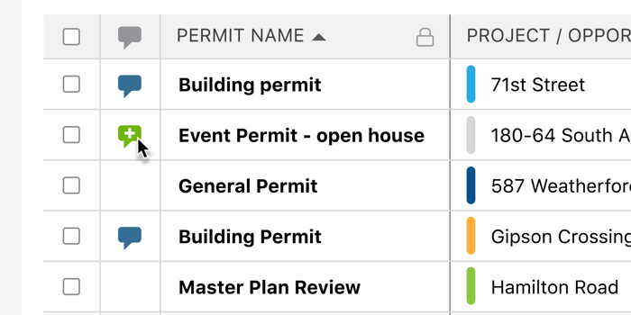 Comments Keep Communication Centralized for Construction Permits, Insurance Tracking, and Certificates | Construction Project Management Software