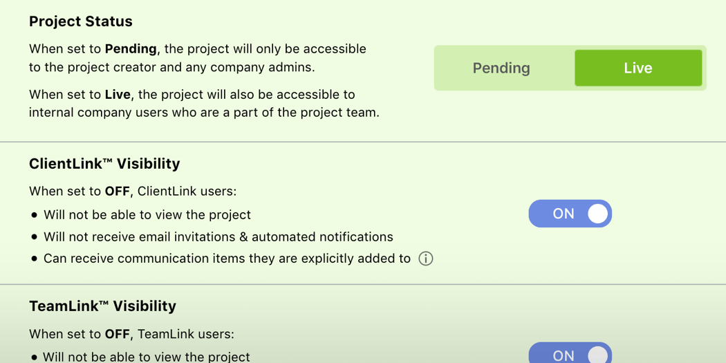 Take Control of Project Visibility with New Settings for Client ...