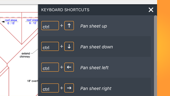 New Keyboard Shortcuts Menu Added to ConstructionOnline’s Redline™ Planroom