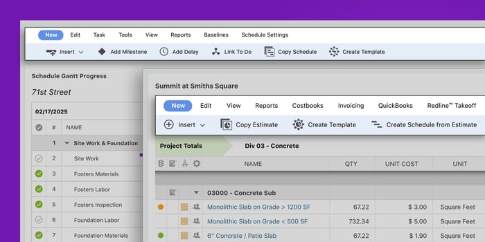 UDA ConstructionOnline Introduces New Ribbon Toolbars for Construction Scheduling and Construction Estimating Platforms | Construction Estimating Software | Construction Scheduling Software | Construction Management Software