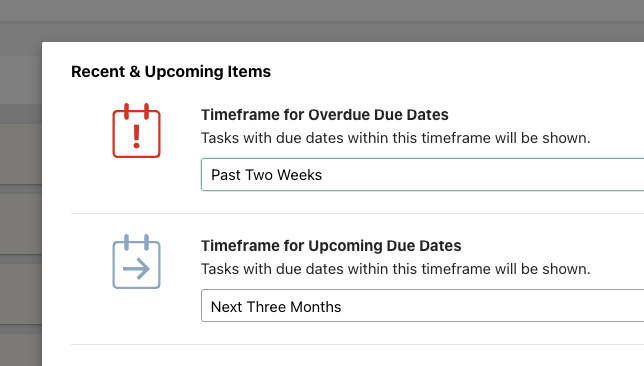 Customize Company Overview Dashboards with New Timeframe for Overdue Due Date Setting