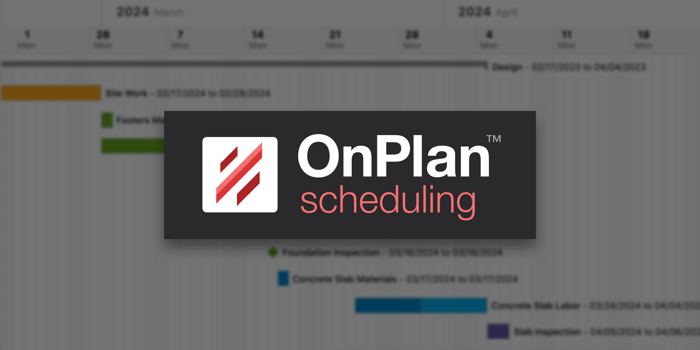 OnPlan™ Scheduling Updates Improve Printed Schedule Accuracy & Usability