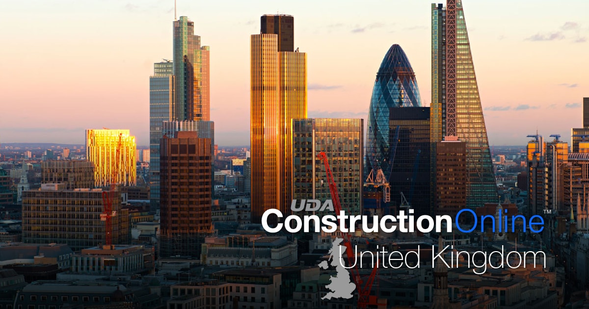 UDA Technologies Debuts New ConstructionOnline United Kingdom Site
