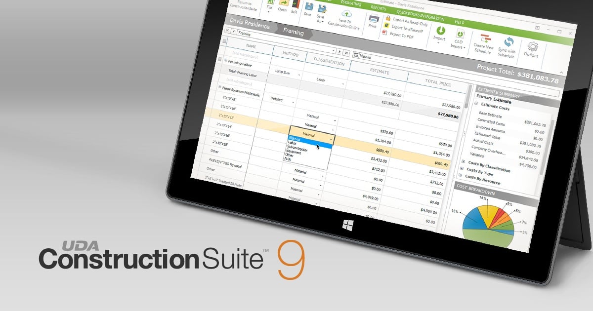 ConstructionSuite 9 + Microsoft Surface Pro: A Powerful, Portable Duo