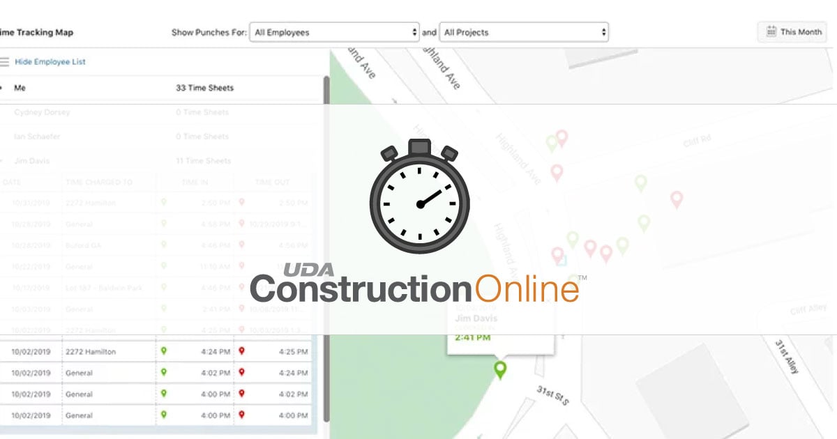 New Geolocation Settings Boosts ConstructionOnline Time Tracking