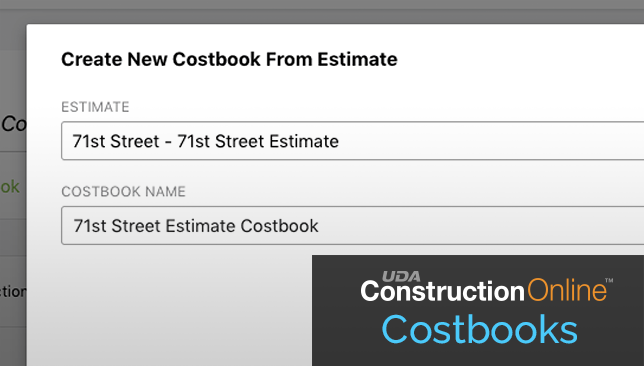 Create Comprehensive Company Costbooks from Custom Construction Estimates & Templates