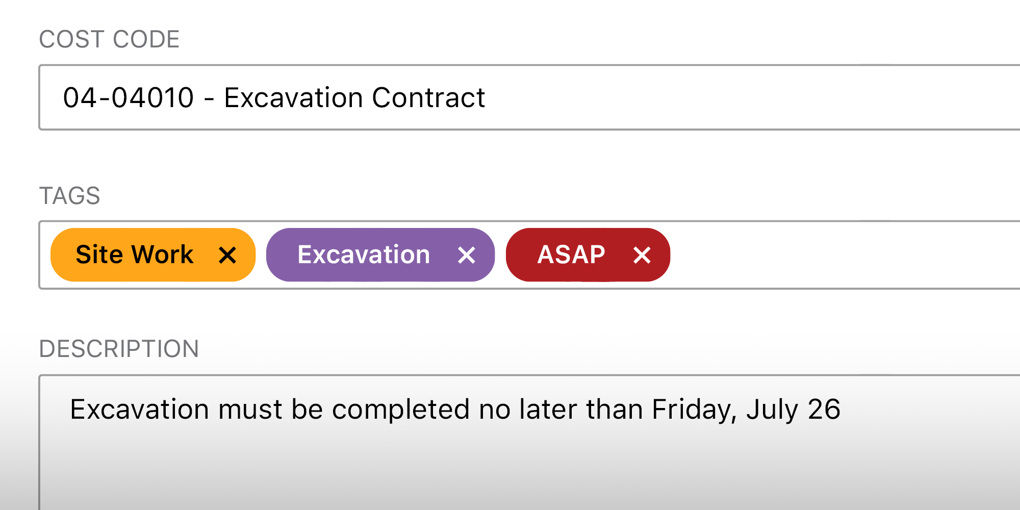 New Tags Feature Expanded to ConstructionOnline™ Permits and Schedule Tasks