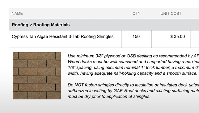 Expanded Options Added for Construction Work Order & Materials List Reports
